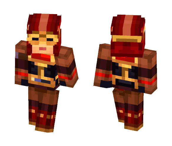 Ellegaard the redstone engineer - Female Minecraft Skins - image 1