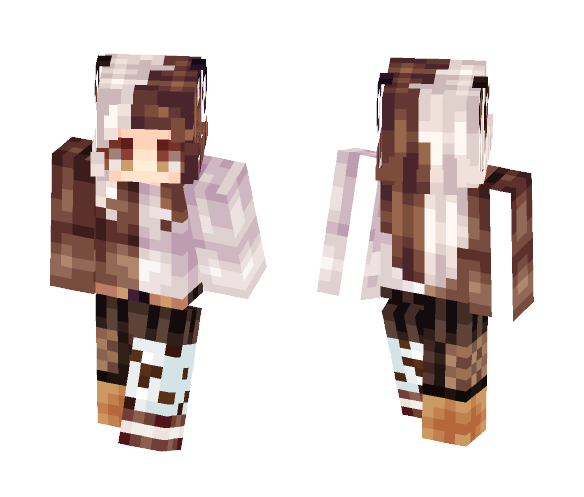 Chocolate and Vanilla - Female Minecraft Skins - image 1