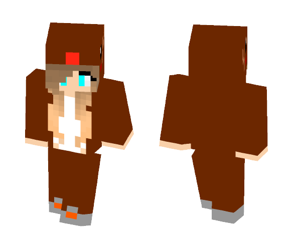 Peanutcupcake (Raindear Suit) - Female Minecraft Skins - image 1