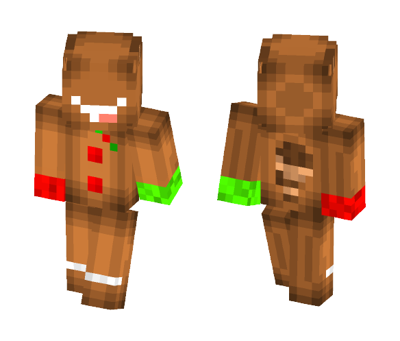 Infinity Stuffs (Gingerbread) - Male Minecraft Skins - image 1