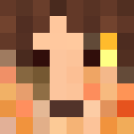 Blazing Heart Curse Victim - Male Minecraft Skins - image 3