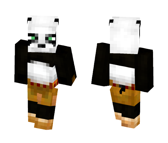 Po Kung Fu Panda 2 - Male Minecraft Skins - image 1