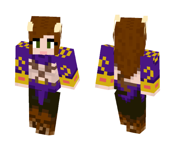 minotaurus magic caster - Female Minecraft Skins - image 1