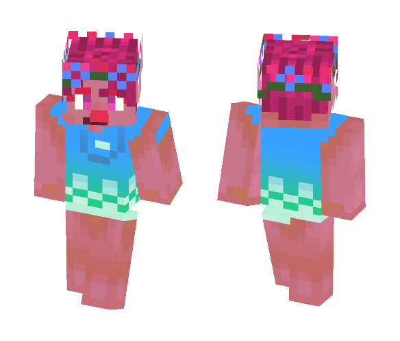 Poppy from Trolls the Movie - Female Minecraft Skins - image 1