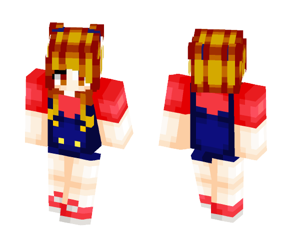 Fiery Passion - Female Minecraft Skins - image 1