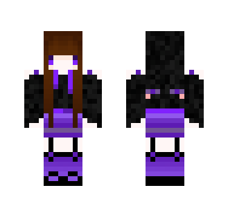 Ender girl - Girl Minecraft Skins - image 2