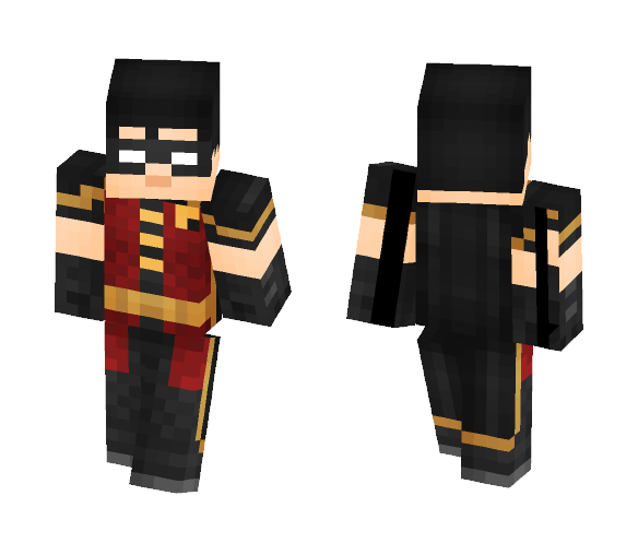 Dick Grayson Robin (Young Justice) - Male Minecraft Skins - image 1