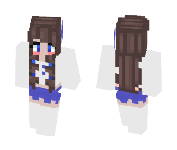 Kawaii school gal - Kawaii Minecraft Skins - image 1
