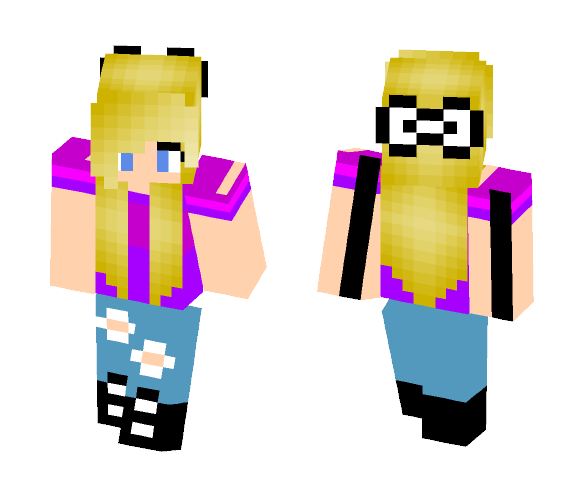 Cute Blonde - Female Minecraft Skins - image 1