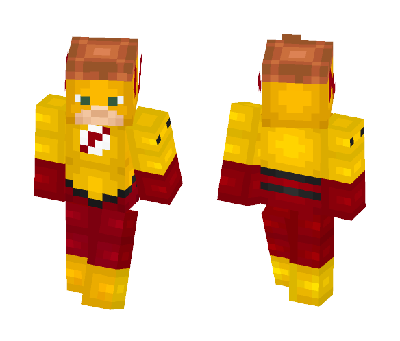 KidFlash (Young Justice) - Male Minecraft Skins - image 1