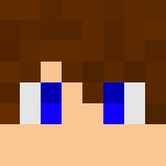 Blue Redstone Hoodie - Male Minecraft Skins - image 3
