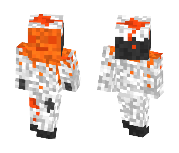 Mysterious lava bucket man - Interchangeable Minecraft Skins - image 1