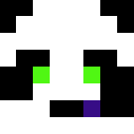 Panda Fire Logo - Male Minecraft Skins - image 3