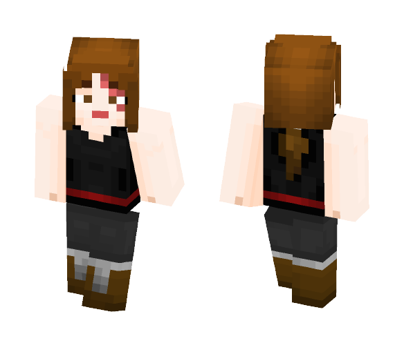 Scarred Girl - Girl Minecraft Skins - image 1