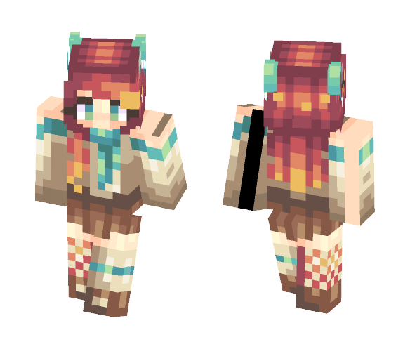 Hot n' Cold - Female Minecraft Skins - image 1