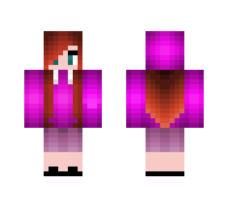 Hoodie Girl - Girl Minecraft Skins - image 2
