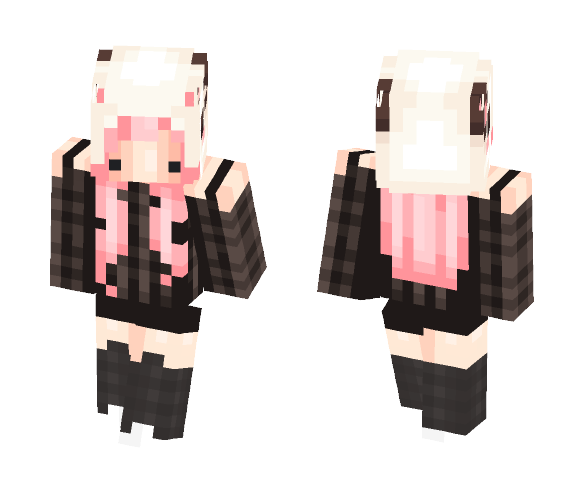 ~Pink Chicle + ???????????????????? - Female Minecraft Skins - image 1