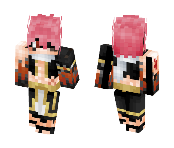 E~N~D Is Etherious Natsu Dragneel - Male Minecraft Skins - image 1