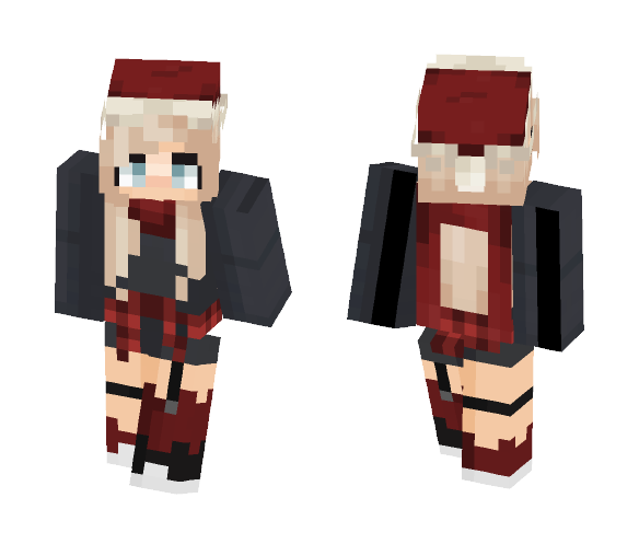 → skyler | maroon christmas ← - Christmas Minecraft Skins - image 1