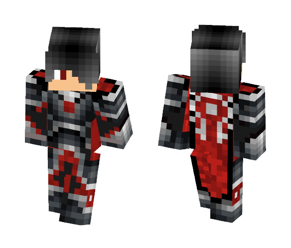 Crimson Knight - Male Minecraft Skins - image 1