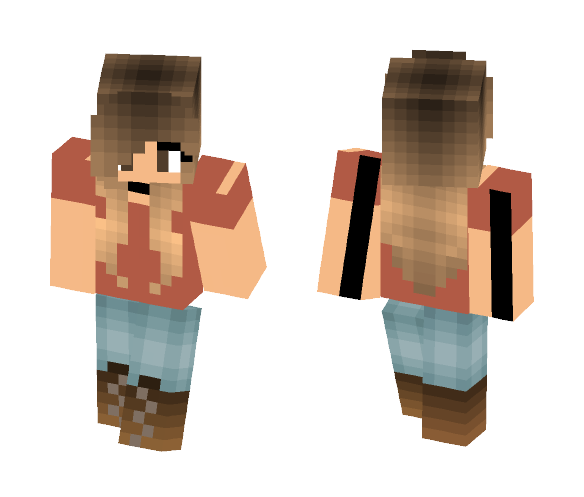 girl - Male Minecraft Skins - image 1