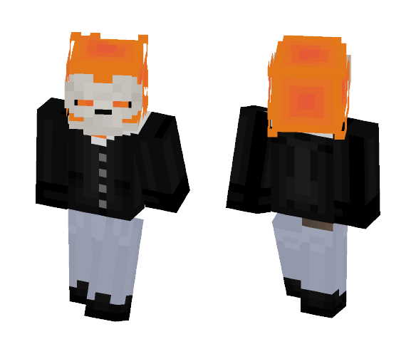 Johnny Blaze/ Ghost Rider - Male Minecraft Skins - image 1