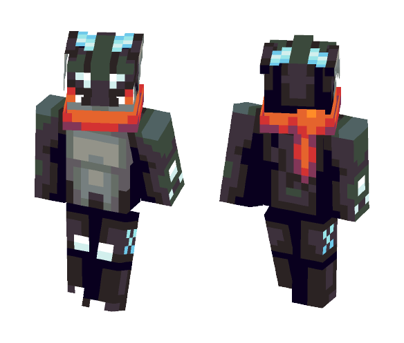 Shiny Greninja - Male Minecraft Skins - image 1