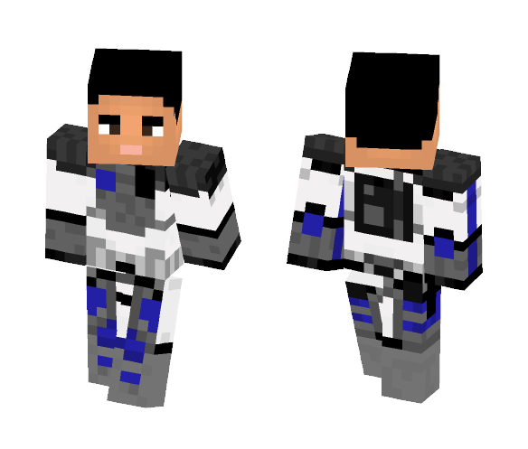 Echo without helmet - Male Minecraft Skins - image 1