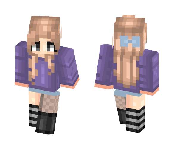 Simple girl - Girl Minecraft Skins - image 1