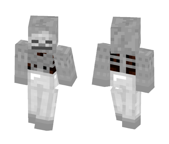 Download Danny The Skeleton With Pants D Minecraft Skin For Free