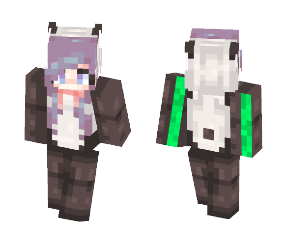 I love pandas - Female Minecraft Skins - image 1