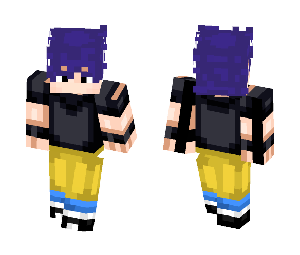 DBZ Pack Me (Updated) - Male Minecraft Skins - image 1