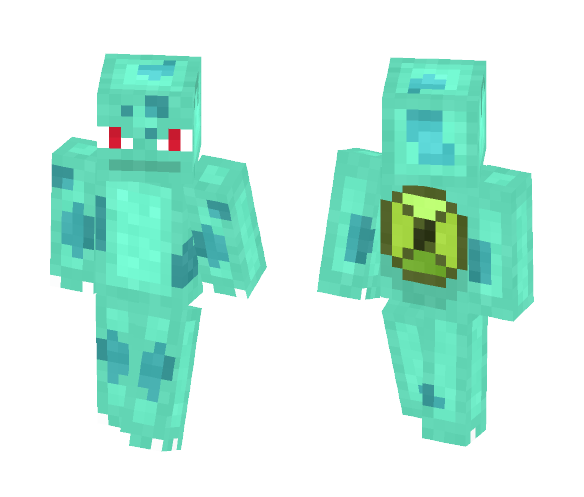Bulbasaur - Male Minecraft Skins - image 1