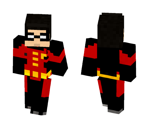 Robin | young justice | Tim Drake - Male Minecraft Skins - image 1
