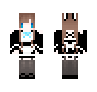 girl55 3 pixel arms - Female Minecraft Skins - image 2