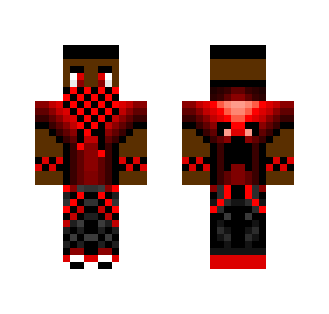 Red creeper outfit - Male Minecraft Skins - image 2