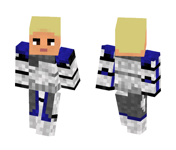 Captain Rex without helmet - Male Minecraft Skins - image 1