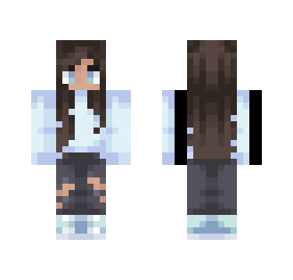 ♥ - I Love Snow - Female Minecraft Skins - image 2