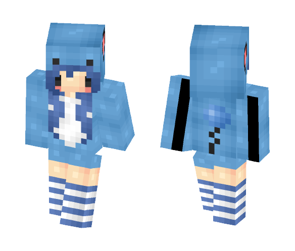 kawaii Stitch girl - Girl Minecraft Skins - image 1
