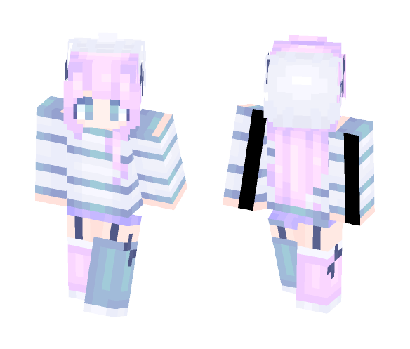 theres snow - Female Minecraft Skins - image 1