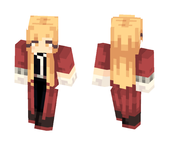 Edward Elric - Female Minecraft Skins - image 1