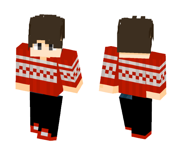Cute Christmas Guy :D - Christmas Minecraft Skins - image 1
