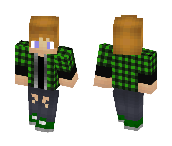 Green guy - Male Minecraft Skins - image 1