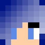 Blue hair is bae - Female Minecraft Skins - image 3