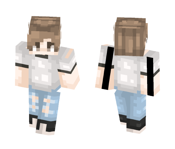 boys can basic too - Male Minecraft Skins - image 1