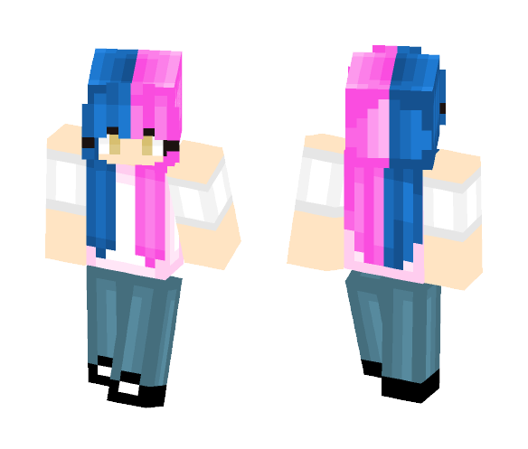 Cotten Candy (CandyFloss) Cutie - Female Minecraft Skins - image 1