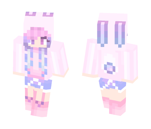 Ops My bunny~ //Yumiku - Female Minecraft Skins - image 1