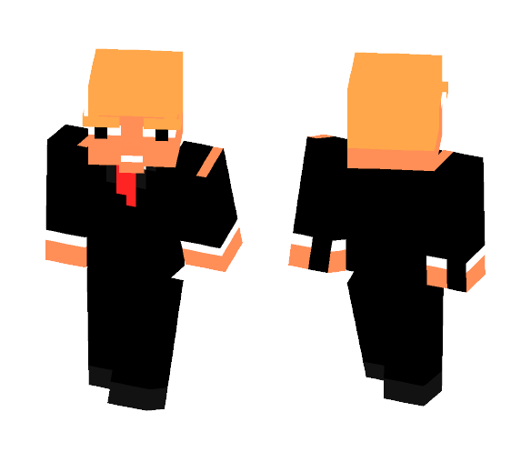 Donald Trump (The President of USA) - Male Minecraft Skins - image 1