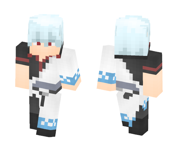 Gintama - Sakata Gintoki (1.8) - Male Minecraft Skins - image 1