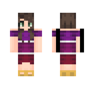 Girl with a dress. - Girl Minecraft Skins - image 2